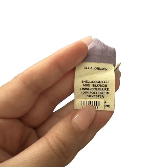 ULLA JOHNSON Freesia Silk Maxi Gown Sz 8 - Picture 8 of 10